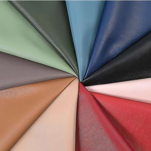 yate pu leather dmfa free eco friendly faux leather polyester recycled leather for shoes