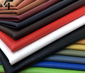 yate pu leather dmfa free eco friendly faux leather polyester recycled leather for shoes