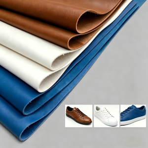 1.4mm colorful microfiber leather – soft & durable for shoes materials