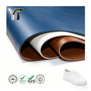 environmental friendly pu leather | high quality faux leather fabric for shoes