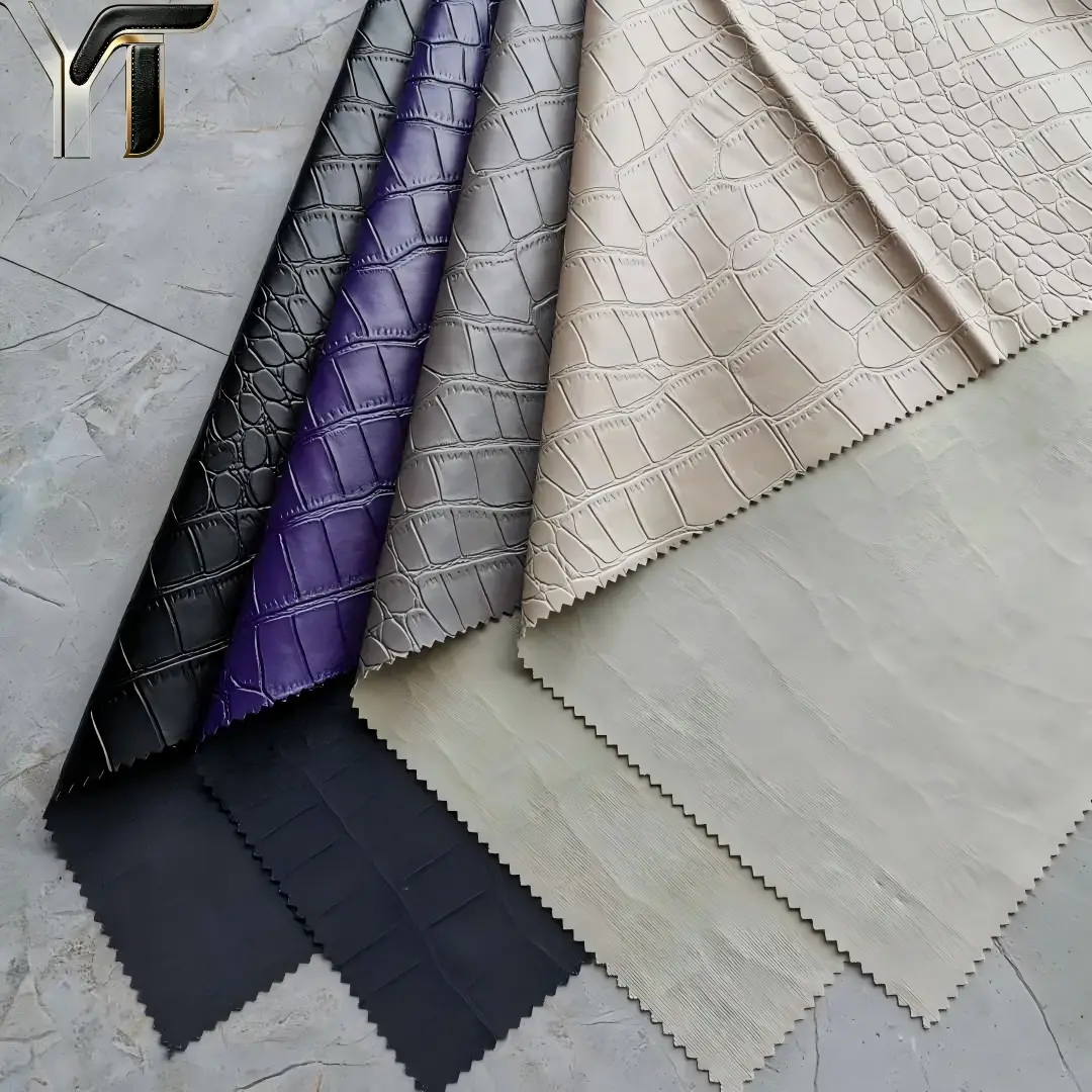 synthetic vegan leather pu faux fabric elastic stretch waterproof synthetic vegan leather pu faux fabric elastic stretch waterproof