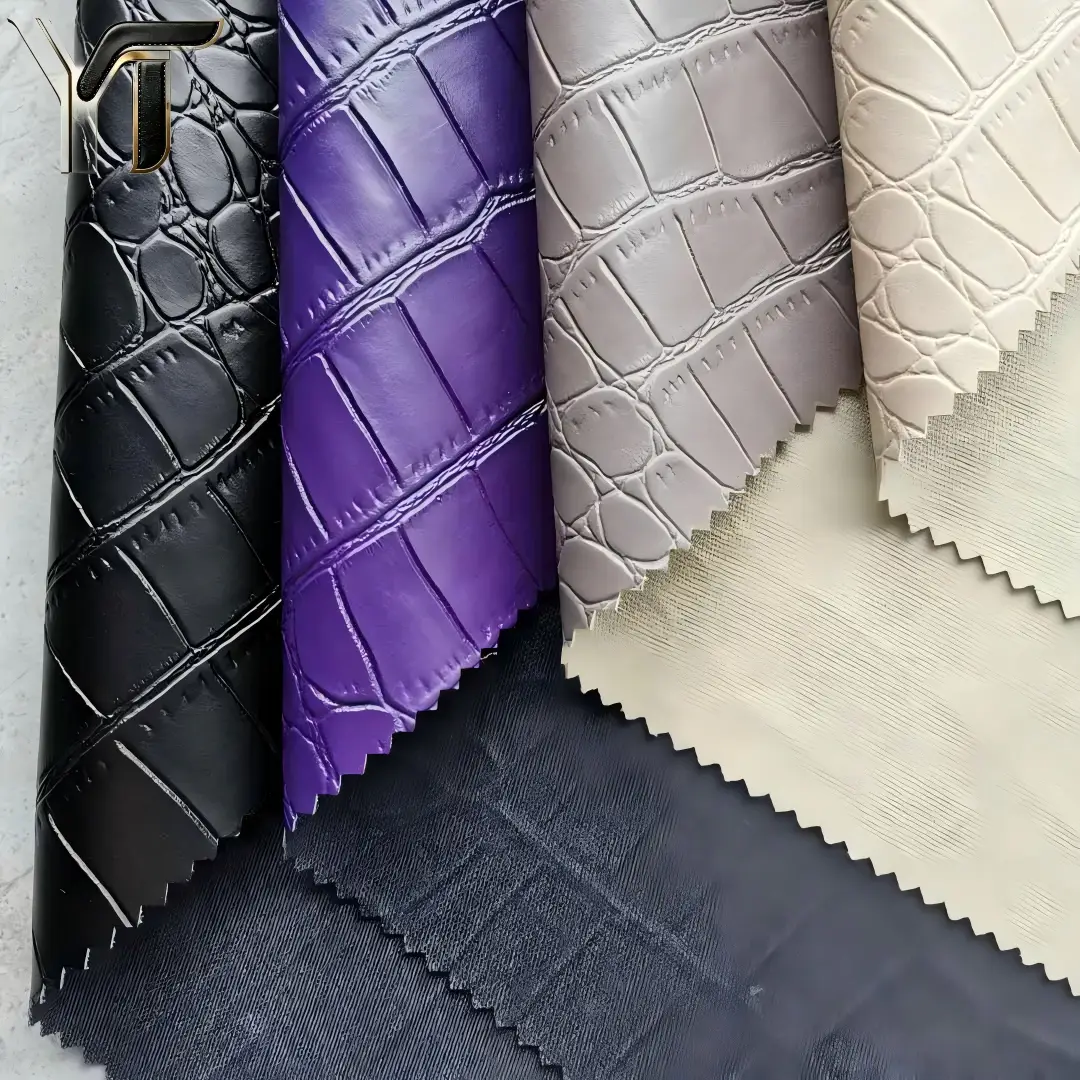 synthetic vegan leather pu faux fabric elastic stretch waterproof synthetic vegan leather pu faux fabric elastic stretch waterproof