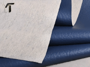 factory directly sell self adhesive printed pu synthetic leather 1.2mm for shoes