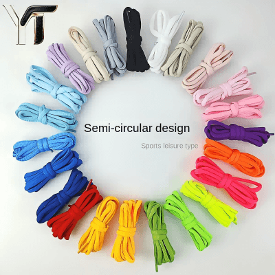 mixed gender sports and leisure travel shoelaces basketball shoelaces flat semi circular shoelaces mixed gender sports and leisure travel shoelaces basketball shoelaces flat semi circular shoelaces
