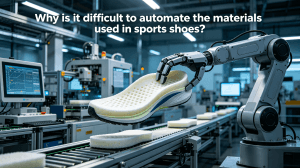 Why is it difficult to automate the materials used in sports shoes?wipes linkedin article (7)(1)