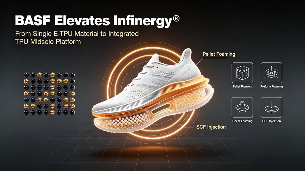 BASF Infinergy® TPU Midsole Platform | E-TPU Foam Solutions e tpu materials